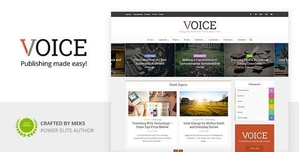 Voice – News Magazine WordPress Theme 3.0.2