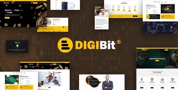 DigiBit – Bitcoin Trading WordPress Theme 2.2