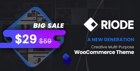 Riode – Multi-Purpose WooCommerce Theme 1.6.22