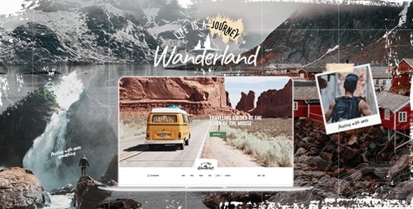 Wanderland – Travel Blog WordPress Theme 1.5