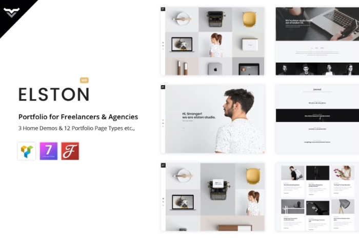 Elston – Portfolio for Freelancers & Agencies 1.8.1