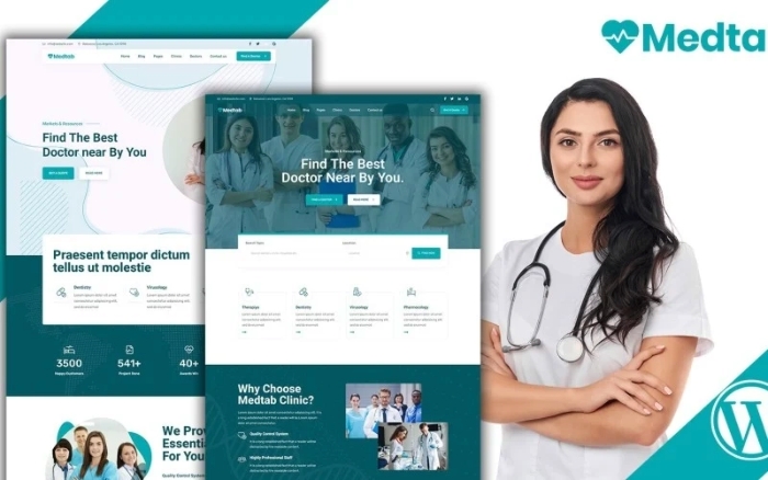 Medtab – Medical & Healthcare WordPress Theme 1.0.0