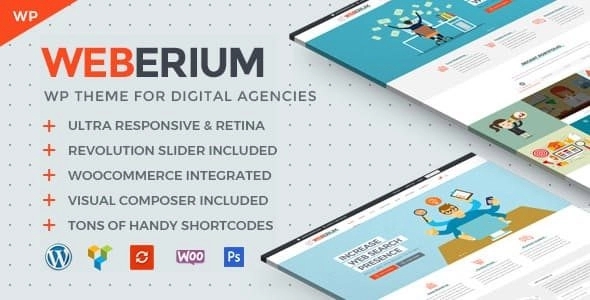 Weberium – Responsive WordPress Theme 1.23