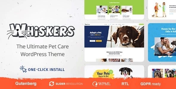 Whiskers – Pets Store – Vet Clinic – Animal Adoption 1.1.4