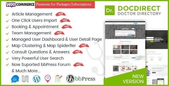 DocDirect WordPress Theme 8.1.1
