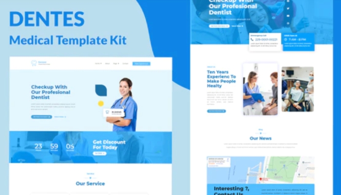 Dentes – Medical Elementor Template Kit 1.0.0