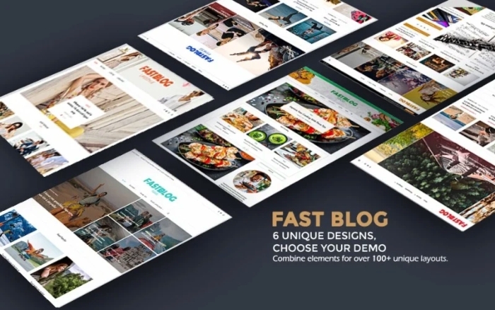 FastBlog – The Perfect Blog WordPress Theme 7.5.2