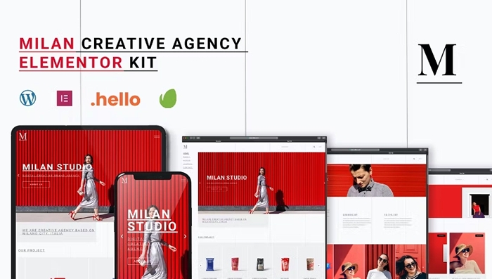 Milan – Creative Agency Elementor Template Kit 1.0.0