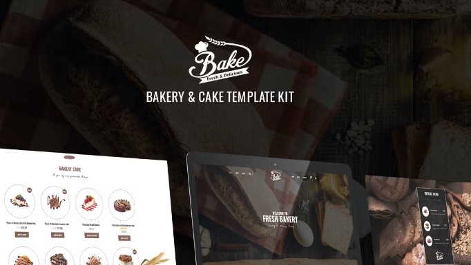 Bake - Bakery & Cake Elementor Template Kit 1.0.0