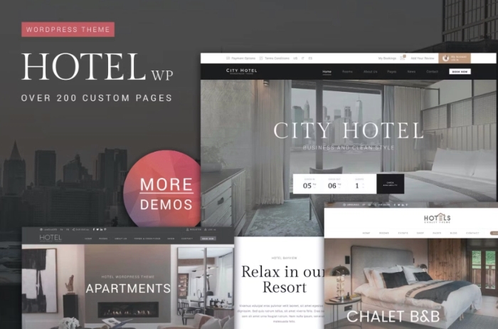 Hotel WordPress Theme 2.3