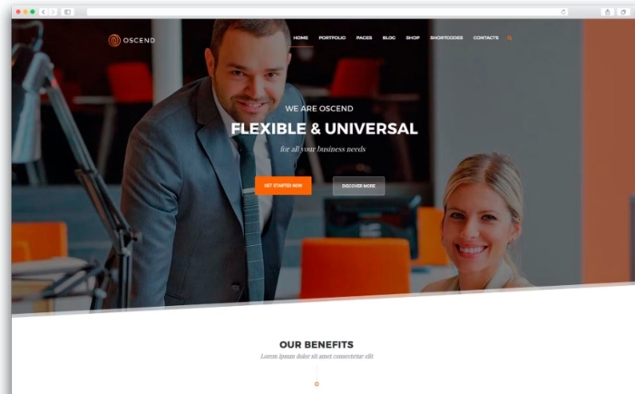Oscend pluse – WordPress Theme 2.3.6