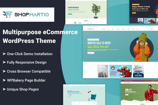 Shopmartio – Multipurpose eCommerce WP Theme 1.0.0