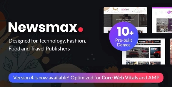 Newsmax – Multi-Purpose News & Magazine Theme 5.2