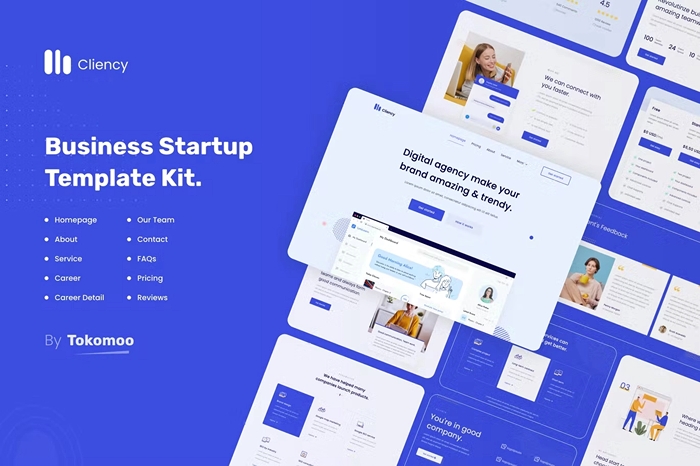 Clientcy – Business & Startup Elementor Template Kit 1.0.0