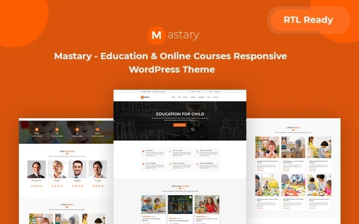 Mastary – Online Courses LMS & Education Responsive 1.0.0