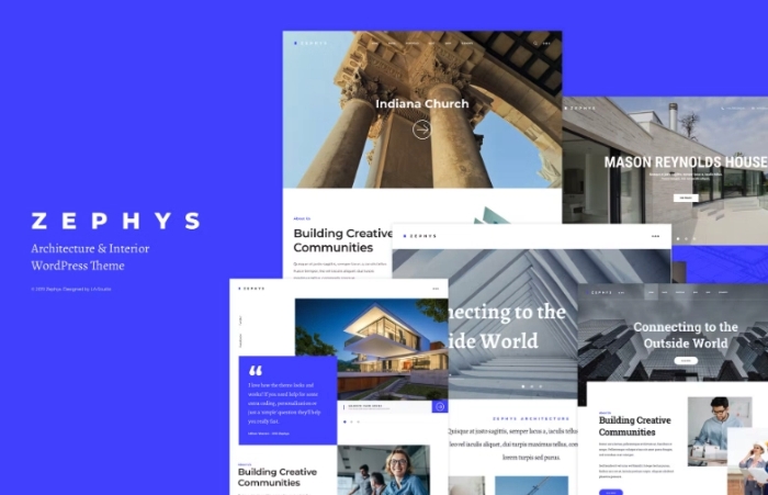 Zephys – Architecture & Interior WP Theme 1.1.3