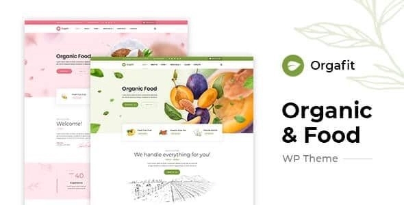 OrgaFit – Organic and Health WordPress Theme 1.0.1