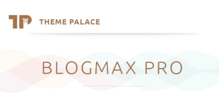 Theme Palace Blogmax Pro 1.0.0