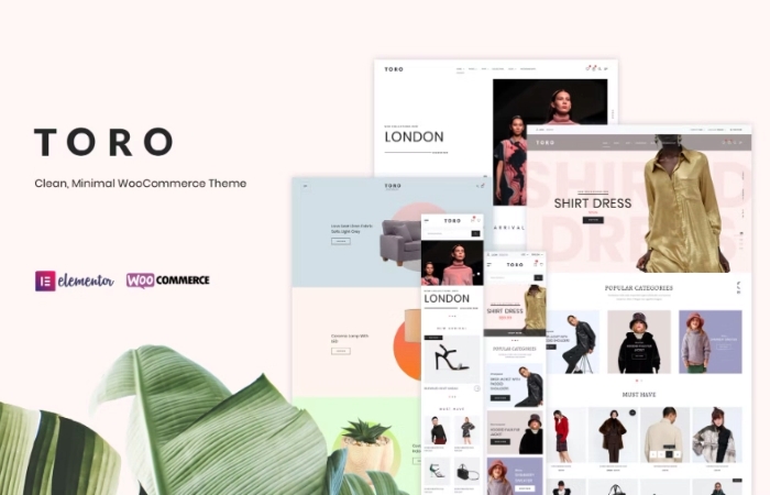 Toro – Clean Minimal WooCommerce Theme 1.8.0