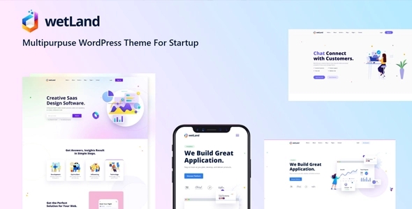 Wetland – MultiPurpose HTML5 Template for Startup 1.0.8