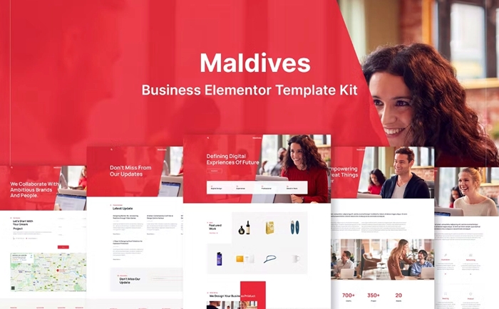 Maldives – Business & Agency Elementor Template Kit 1.0.0