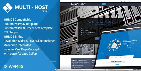 Multi Host – WHMCS Hosting 2.7