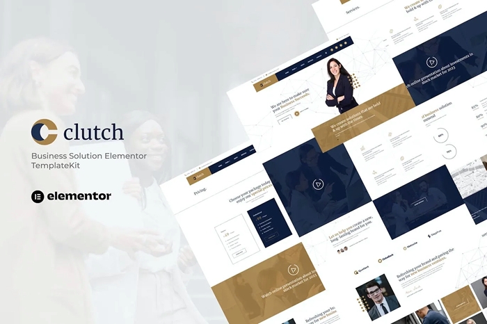 Clutch – Business Solution Elementor Template Kit 1.0.0