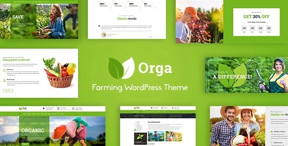 Orga – Organic Farm & Agriculture 2.0
