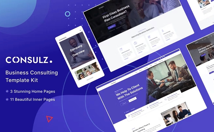 Consulz – Consulting Company Elementor Template Kit 1.0.0
