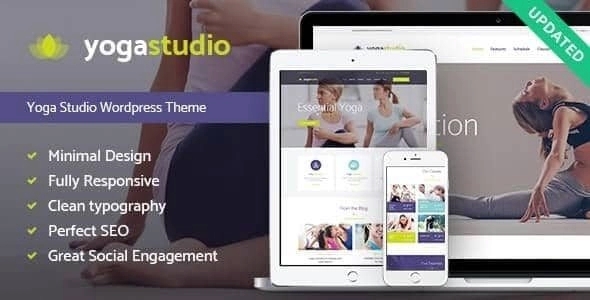 Yogastudio Gym and Healthcare WordPress Theme 1.7.2