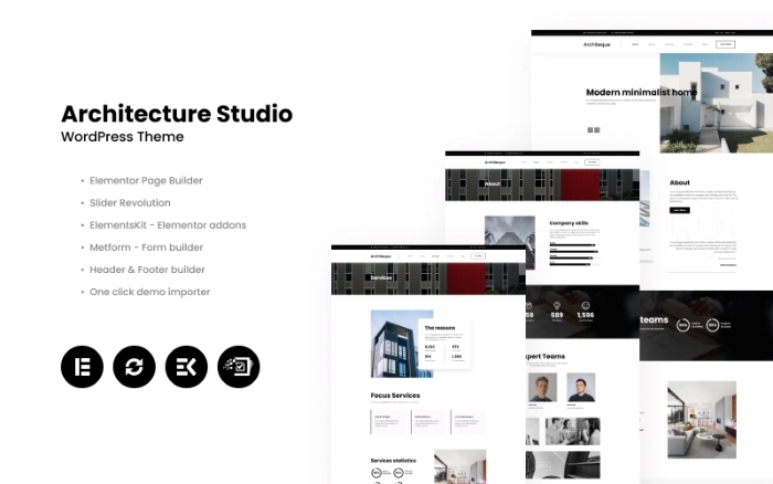 Architeque – Architecture Studio WordPress Theme 1.0.2
