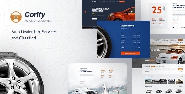 Corify – WordPress Car Listings & Dealership Theme 1.0.10