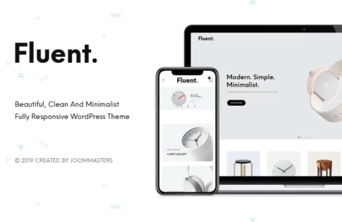 Fluent – Creative Multi-Purpose WooCommerce 2.9