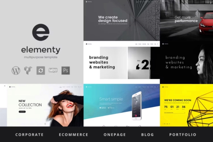 Elementy β Multipurpose WordPress Theme 1.1