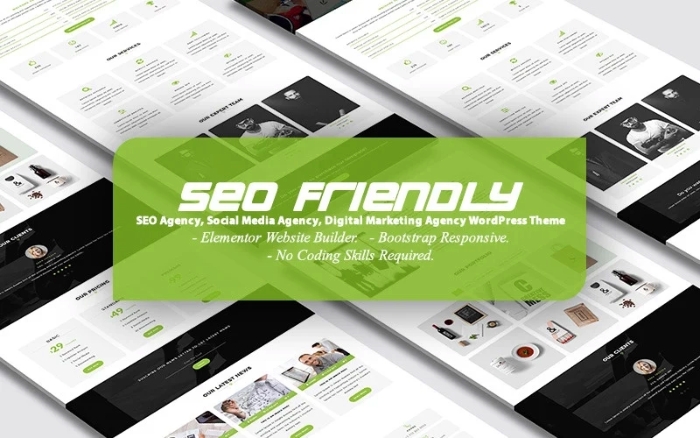 SEO Friendly – SEO and Digital Marketing Agency Landing Page 1.0