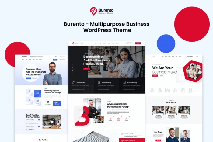 Burento – Multipurpose Business WP Theme 1.0