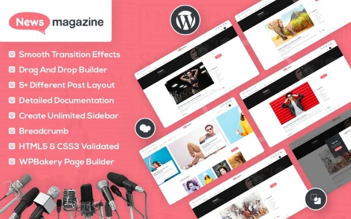 News & Magazine – Photography Blog WP Theme 1.0.0