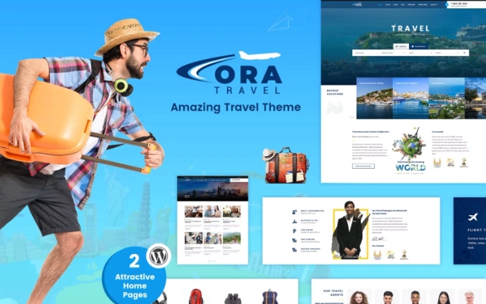 Ora – Travel Tour Booking WordPress Theme 2.4