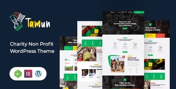 Tamun – Fundraising WordPress Theme 1.6