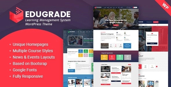 Edugrade – Education WordPress Theme 1.4