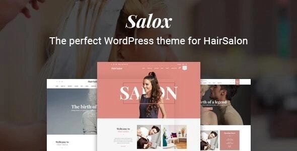 Salox – Hair Salon WordPress Theme 1.1.2