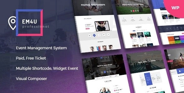 Event Management WordPress Theme for Booking Tickets 1.4.2