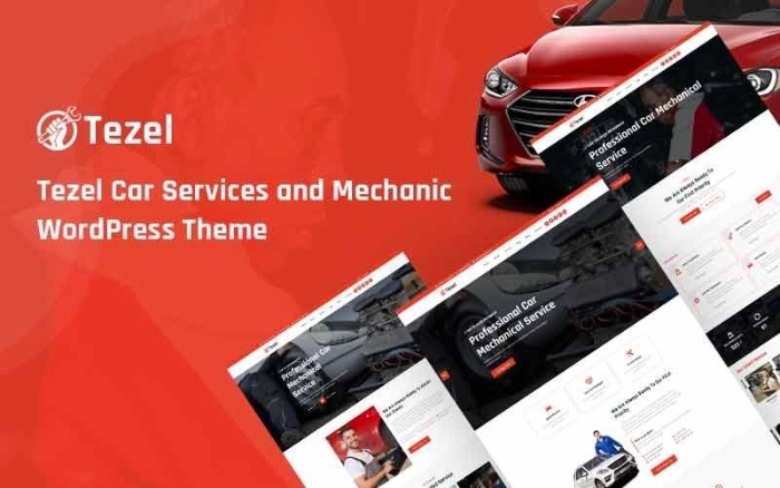 Tezel – Car Services and Mechanic WP Theme 1.0.0