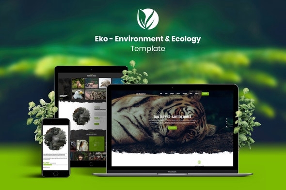 Eko - Environment & Ecology Elementor Template Kit 1.0.0
