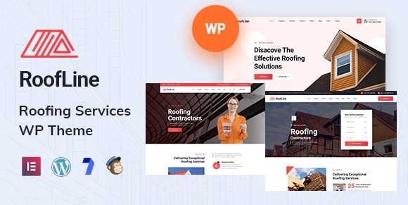 RoofLine – Roofing Services WordPress Theme 1.0
