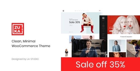Zuka – Clean Minimal WooCommerce Theme 1.7.0