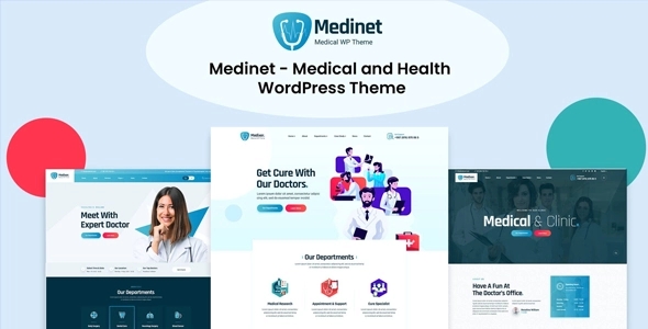 Medinet – Medical and Health WordPress Theme +RTL 2.2.3