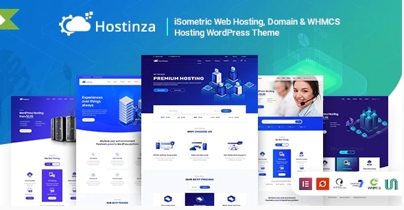 Hostinza – Whmcs Web-Hosting WP Theme 3.1.0