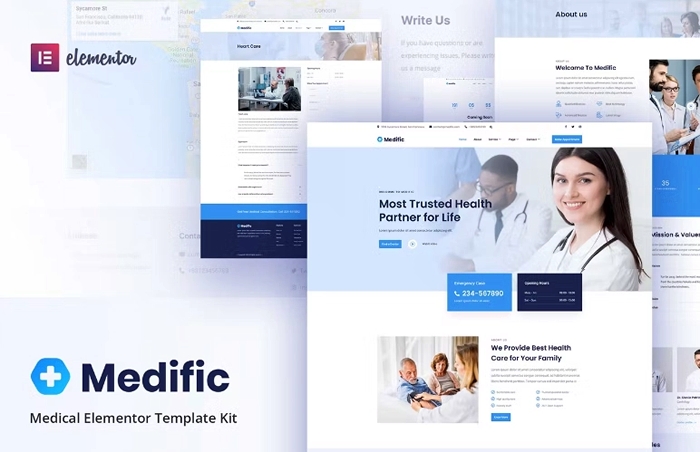 Medific – Medical Elementor Template Kit 1.0.0