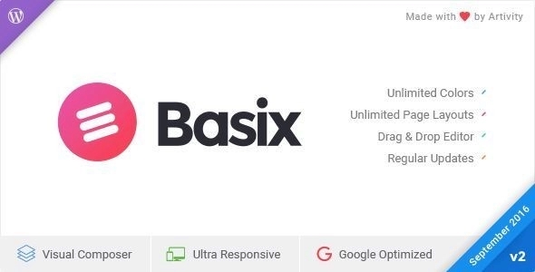 Basix – Responsive WordPress Theme 4.0.1.30